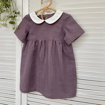 Girls Peter Pan collar dress