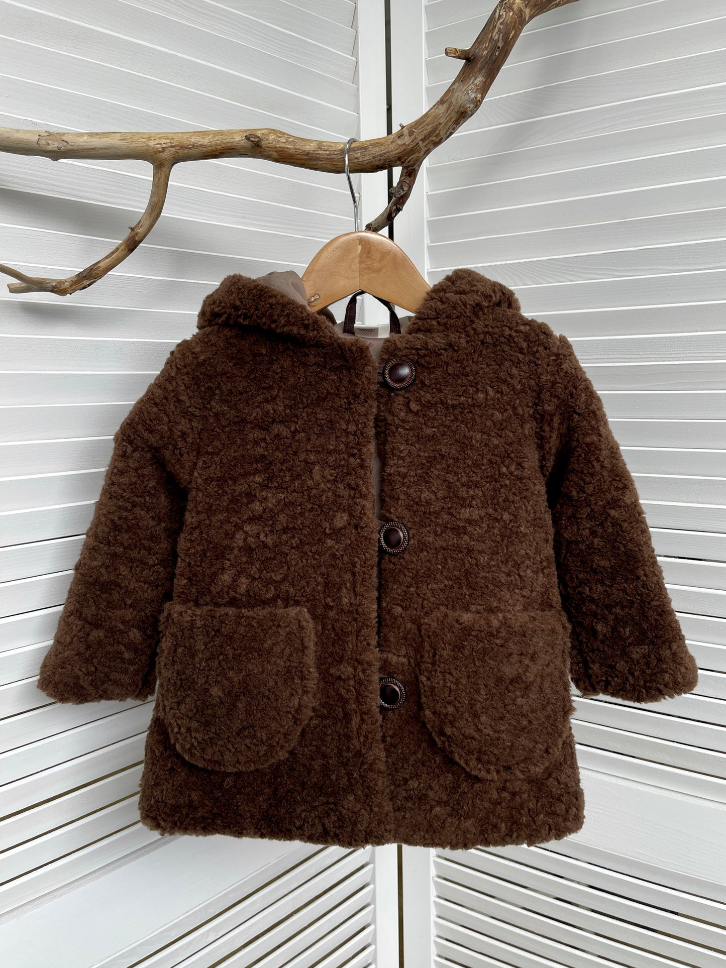 Teddy Bear Coat, 12 MTS - 7 YEARS