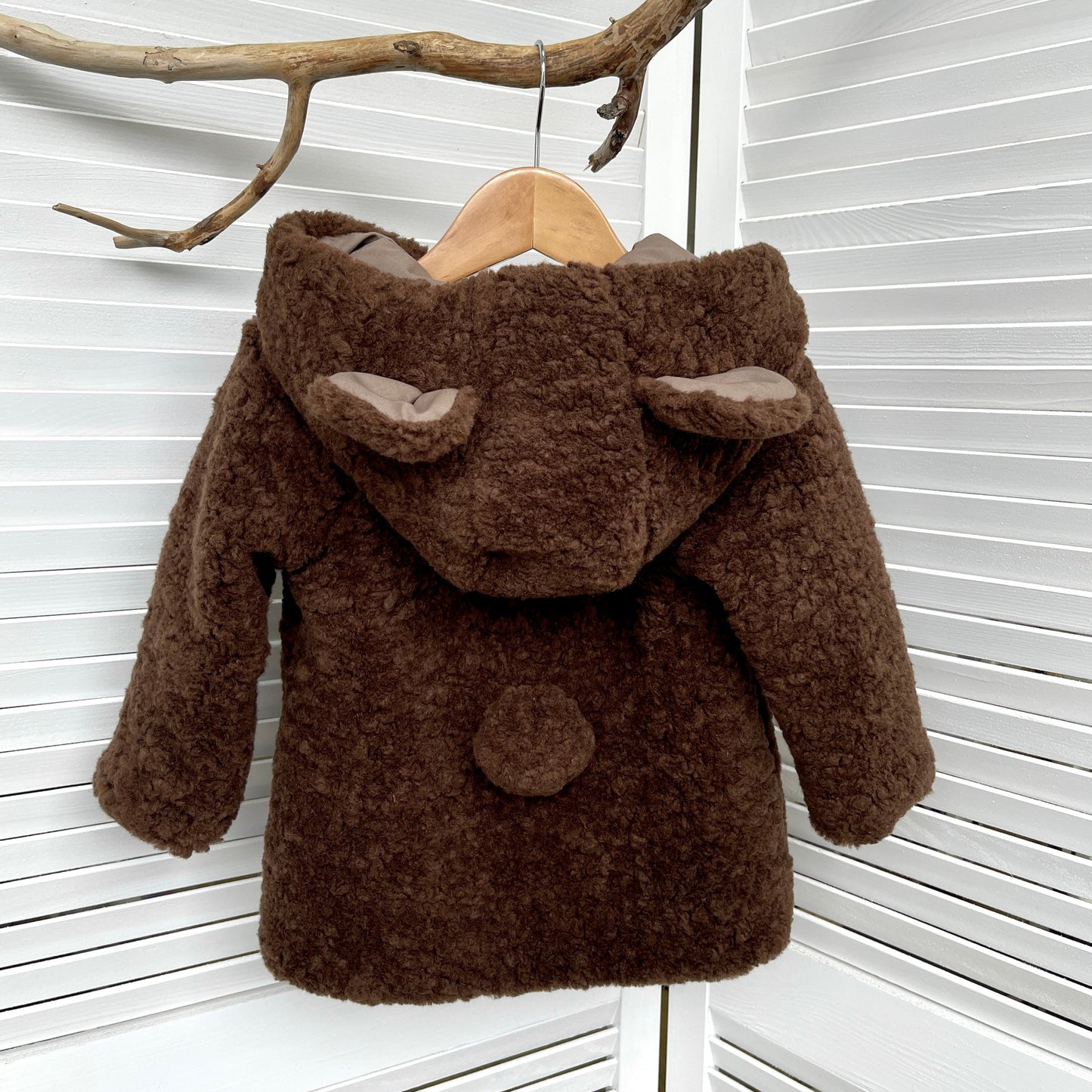 Teddy Bear coat, baby fur jacket