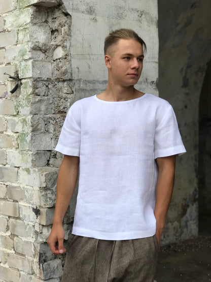 Soft Linen T-shirt for Men