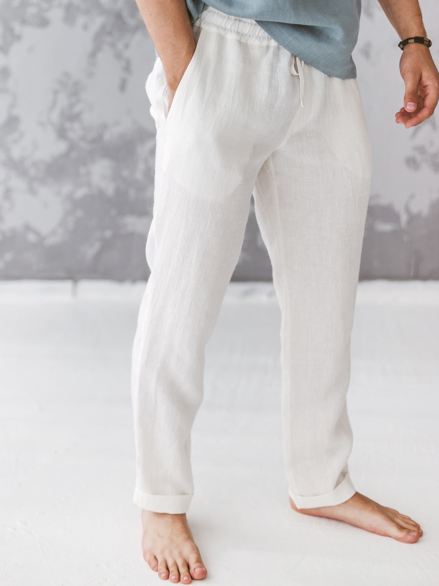 Men's linen pants