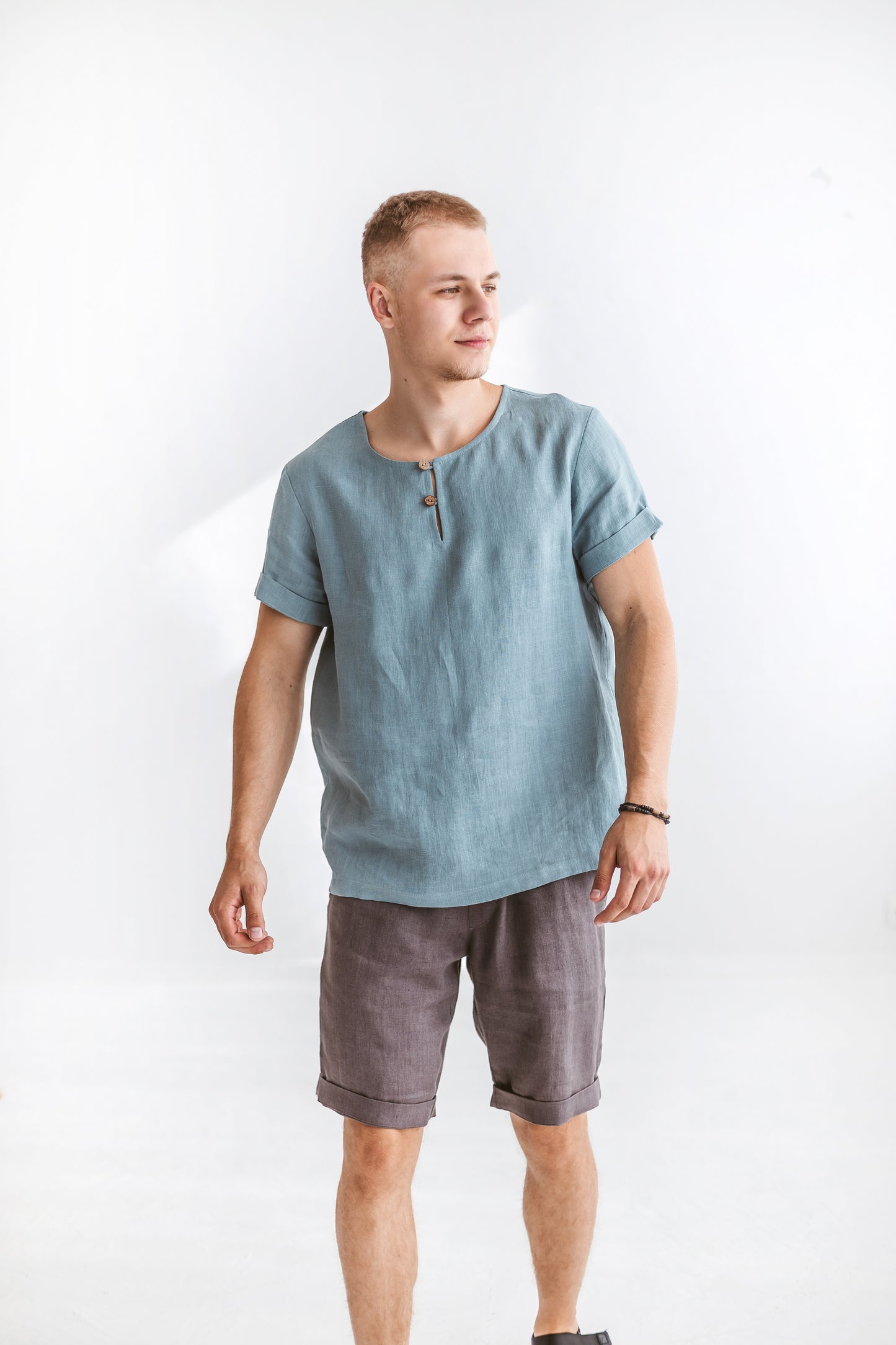 Men's Linen Shorts