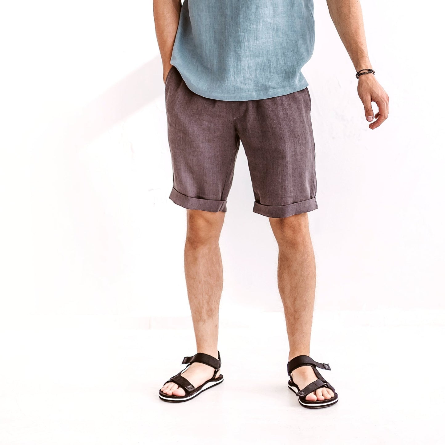 Men's Linen Shorts