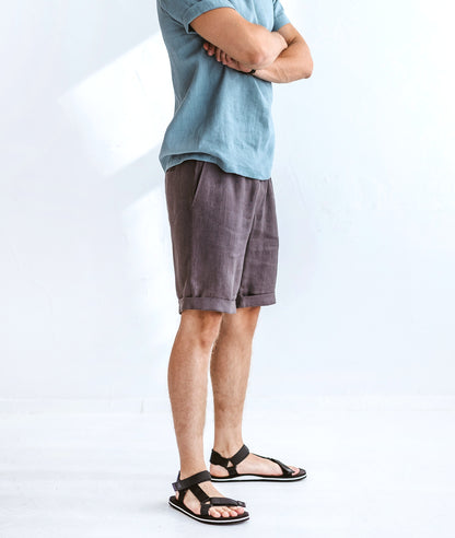 Men's Linen Shorts