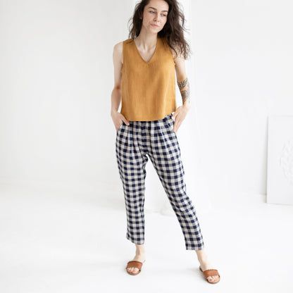 Linen pants women