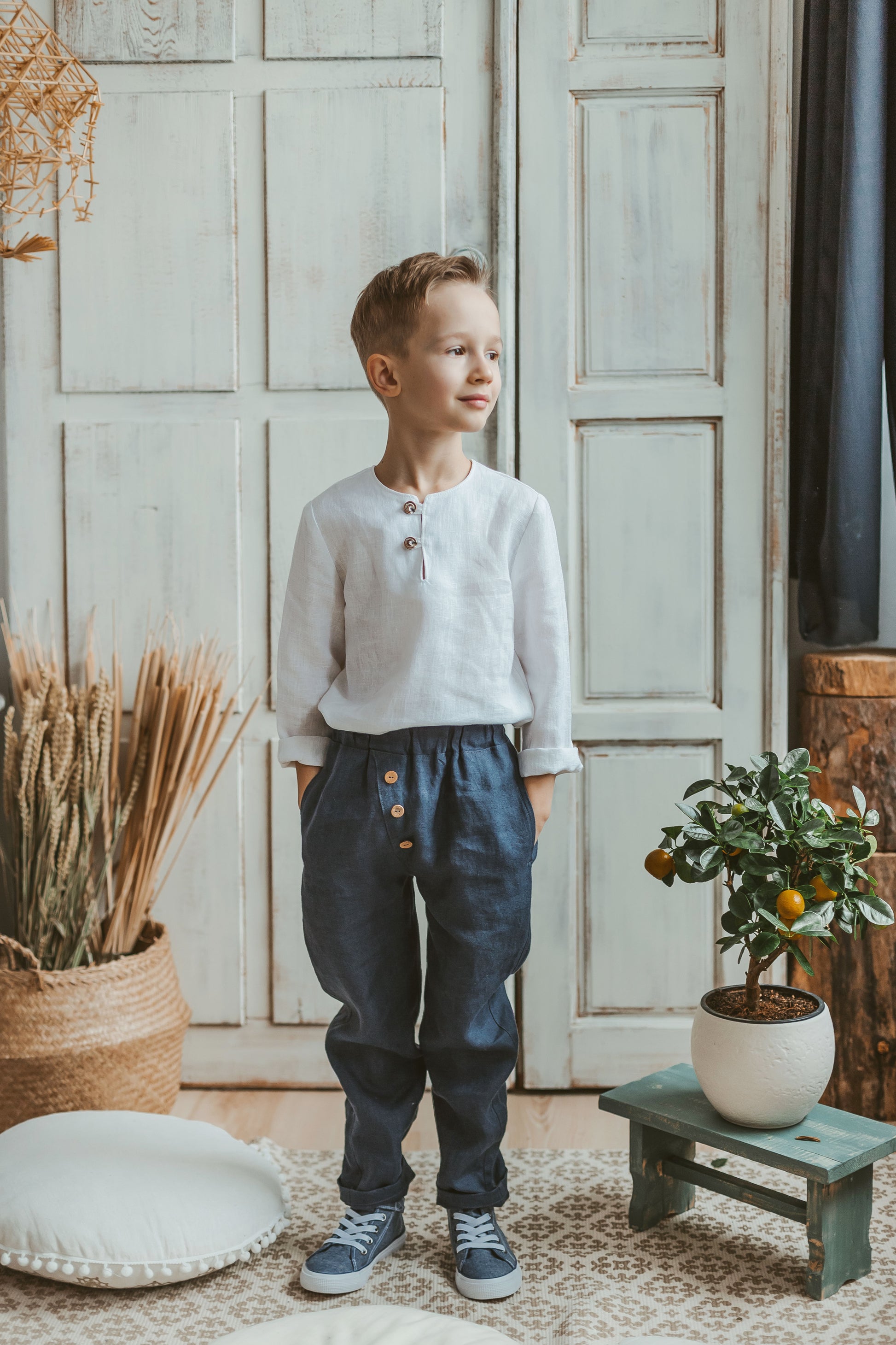 linen pants for toddler