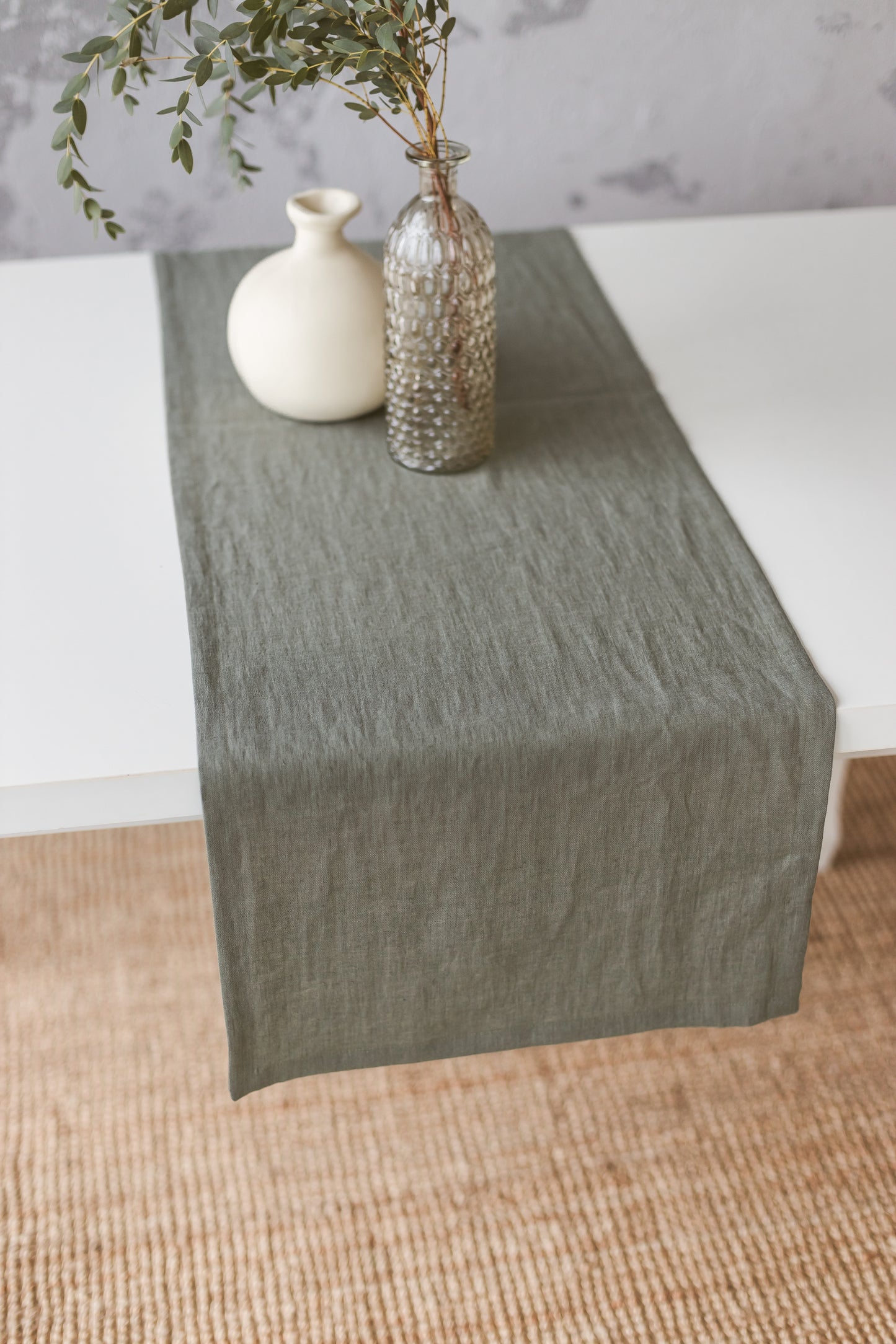 Soft Linen Table Runner - Minimalist